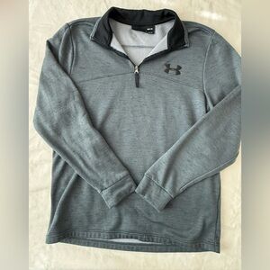 Under Armour Grey Quarter-Zip Pullover Sweatshirt